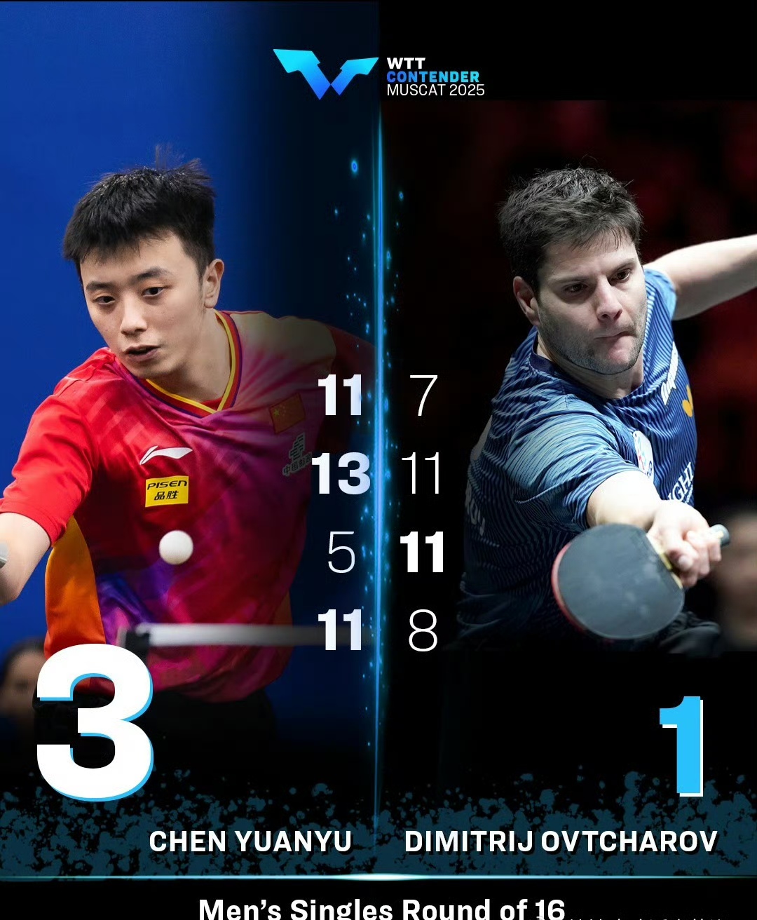 日本乒乓球队绝杀英国乒乓球队，奥恰洛夫惊艳世界